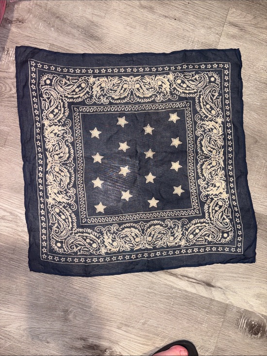 Chan Luu Accessories - Chan Luu Blue Star Bandana Scarf